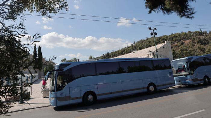 Αθήνα: 11 σημεία στάσης και στάθμευσης των τουριστικών λεωφορείων 